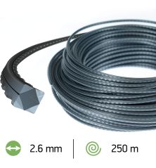 Linha Roçadeira Quadrada Flexi-blade Preto/Cinza ø 2.7mm/250m Oregon 111087E