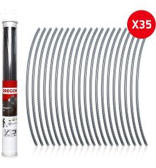 Fil débroussailleuse Carré Flexi-blade Noir/Gris ø3.0mm/26cm Oregon 111114E