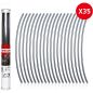Bosmaaier Draad Vierkant Flexi-blade Zwart/Grijs ø3.0mm/26cm Oregon 111114E