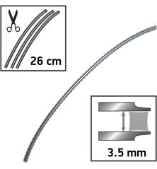 Linha Roçadeira Quadrada Flexi-blade Preto/Cinza ø 3.5mm/26cm Oregon 111115E