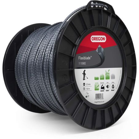 Brushcutter line Square Flexi-blade Black/Grey ø 3.5mm/143m Oregon 111090E