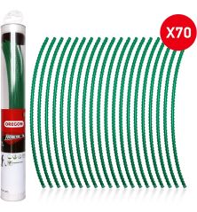 Filo per decespugliatore quadrato Techni-Blade Verde ø 5.0mm/26cm Oregon 539176