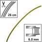 Fil débroussailleuse Carré Techni-Blade Jaune ø6.0mm/26cm Oregon 525243