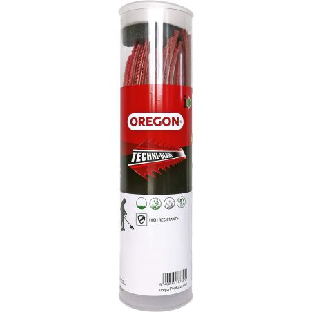Línea de desbrozadora cuadrada Techni-Blade roja ø 7.0mm/26cm Oregon 525244