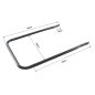 Onderste handgreep grasmaaier Performance Power GGP - 381006512/0 Onderste handgreep grasmaaier Performance Power GGP - 381006512/0