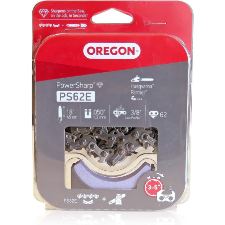 Chaîne tronçonneuse Oregon - OREGON - Chaîne pour tronçonneuse - Jardin Affaires - Chaîne tronçonneuse Oregon PS62E
