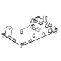 Scheda madre elettronica per Robot tosaerba Yard Force Compact 280