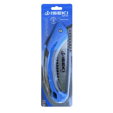 ISEKI hand saw - SDP180 foldable for semi-pro and professional use