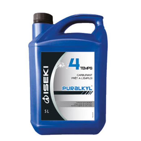 Carburant 4 Temps - ISEKI Puralkyl Bidon 5L  Pour moteur Tondeuse