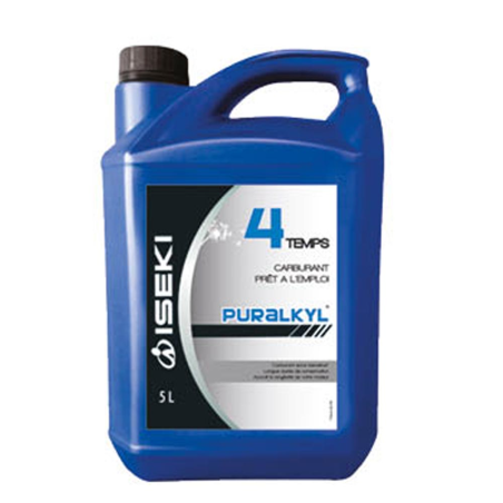 Premium-Alkylatkraftstoff für 4-Takt-Motoren – ISEKI Puralkyl 5-Liter-Kanister