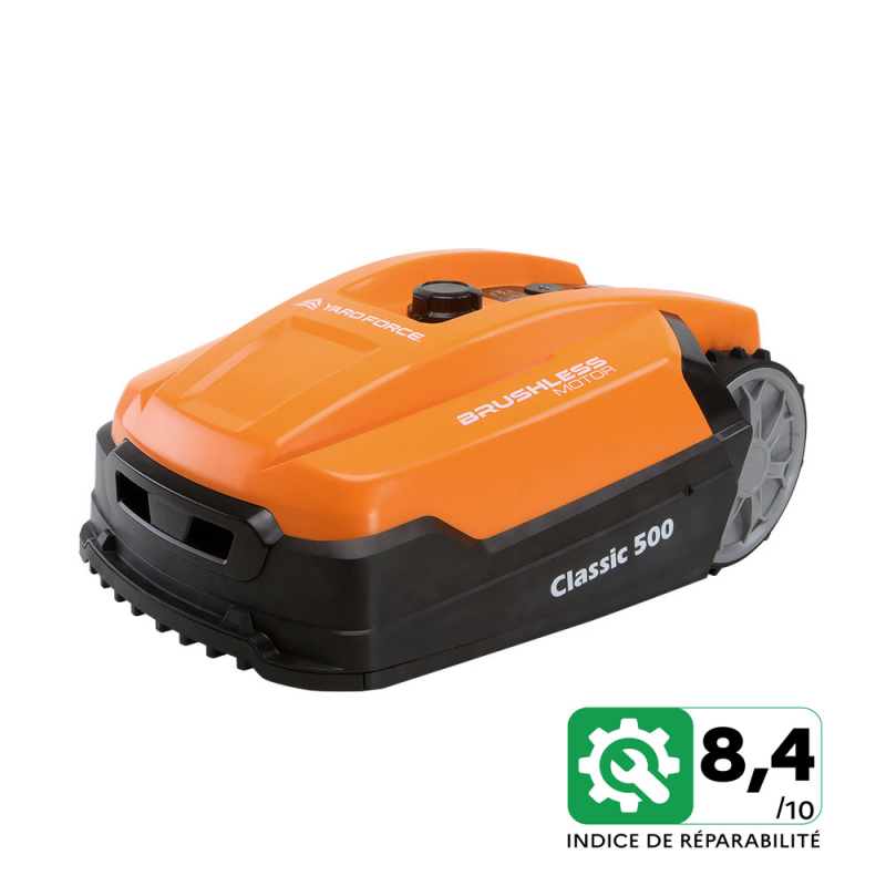 Robot mower Yard Force Classic 500B - Bluetooth - 20-60 mm - 500m²