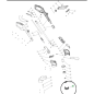 Carter testata inferiore decespugliatore Yard Force LT C25 Carter testata inferiore decespugliatore Yard Force LT C25