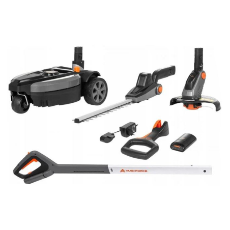Cortacésped de batería intercambiable para bordeadora y cortasetos - I Flex - YARDFORCE LMF24BN