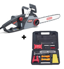 CS1400 Chainsaw Pack + Oregon Chainsaw Maintenance and Sharpening Kit 601981