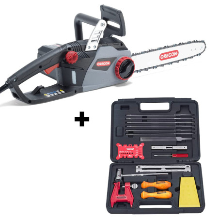 CS1400 Chainsaw Pack + Oregon Chainsaw Maintenance and Sharpening Kit 601981