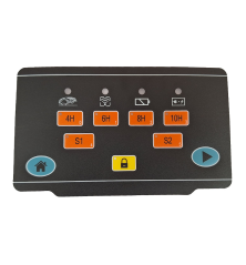Autocollant de Clavier de Commande pour Robot Tondeuse YARDFORCE SH900ECO - 0862918001-Jardin-affaires