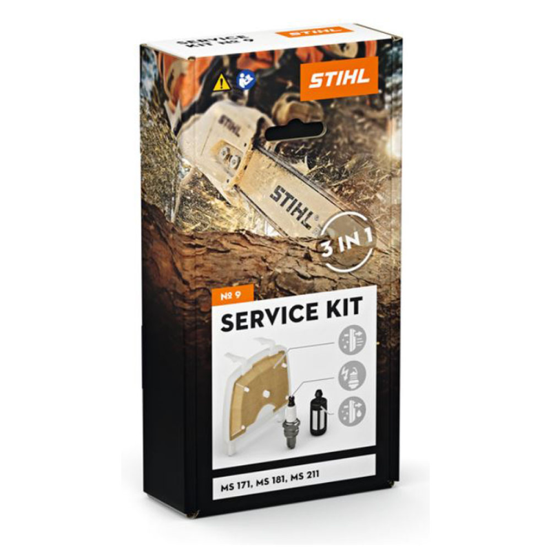 Kit de mantenimiento n°9 para Motosierra STIHL MS171, MS181, MS211 - 11390074100