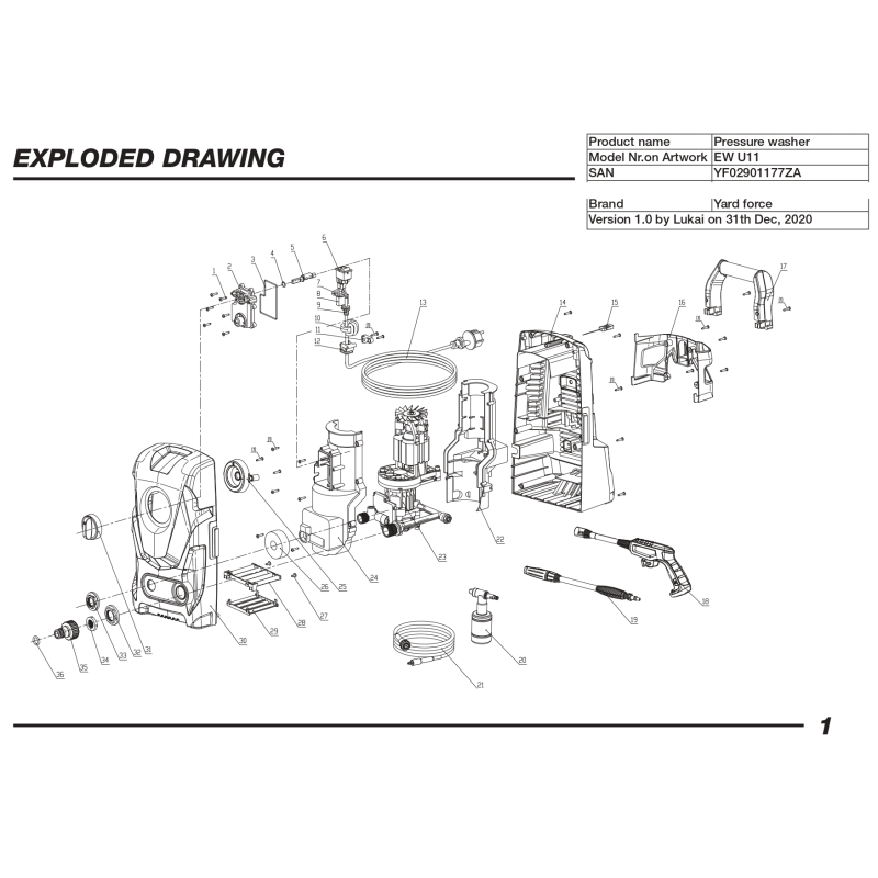 Capacitance - 2000006001 pour EW U11