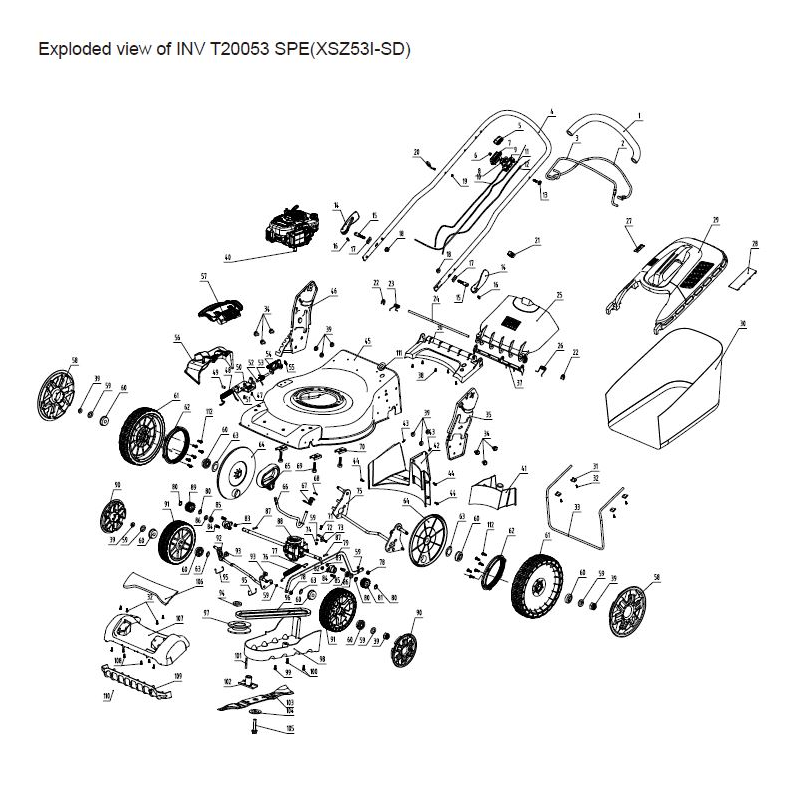 Adaptador de lâmina - 1001952000 para INV T20053 SPE