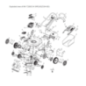 Right handle base - 1001100000 for INV T20053 H SPE, INV T20053 SPE