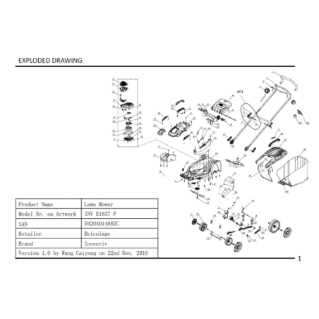 Logement pour INV E1637 P