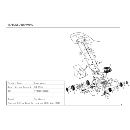 Coffret de boîte de vitesses pour GM B41A