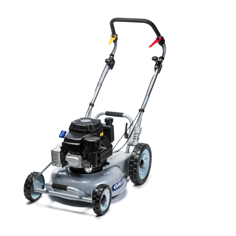 Benzine Grasmaaier Grin PM46A KW - Kawasaki Fj180V KAI - 46 cm - 4-takt - 179 cc Benzine Grasmaaier Grin PM46A KW - Kawasaki Fj180V KAI - 46 cm - 4-takt - 179 cc