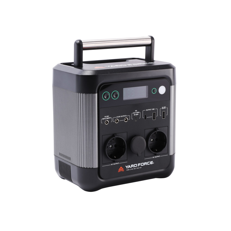 Estação elétrica portátil 1200 W - Bateria recarregável Yard Force Estação elétrica portátil 1200 W - Bateria recarregável Yard Force