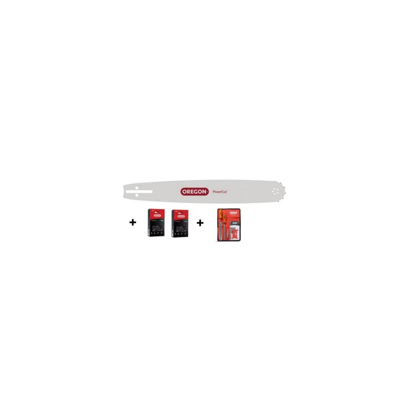 Kit Forestal Pro Oregon 649555 - Espada + 2 cadenas + Kit de afilado Kit Forestal Pro Oregon 649555 - Espada + 2 cadenas + Kit de afilado