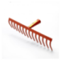 Gartenrechen ohne Stiel 14 Zinken Wolf Werkzeuge - DR35