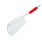 Bogenhacke mit 16 Zinken Multi-Star Outils Wolf - DOM40
