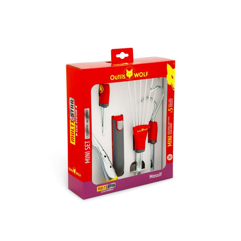 Multi-Star Balconies And Terraces Mini-Set Wolf Tools - BT52
