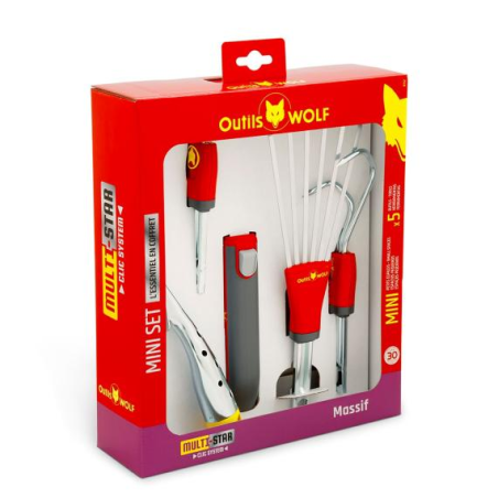 Mini-Set Balcones y Terrazas Multi-Star Outils Wolf - BT52