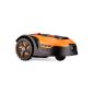Robot Cortacésped Autónomo 1000m² Wifi Bluetooth Corte 18cm Batería 20V 5Ah VILLAGER QUIX