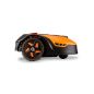 Robot Cortacésped Autónomo 1000m² Wifi Bluetooth Corte 18cm Batería 20V 5Ah VILLAGER QUIX
