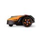 Robot Cortacésped Autónomo 1000m² Wifi Bluetooth Corte 18cm Batería 20V 5Ah VILLAGER QUIX