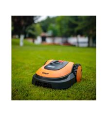 Robot Tondeuse Autonome 18V Batterie 25Ah Villybot 2.0 Pour400m2 De Tonte