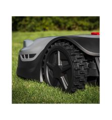 Robot Tondeuse Électrique Autonome Batterie 20V / 5 Ah Autonomie De 180 Mins Jusqu'à 1600 M2