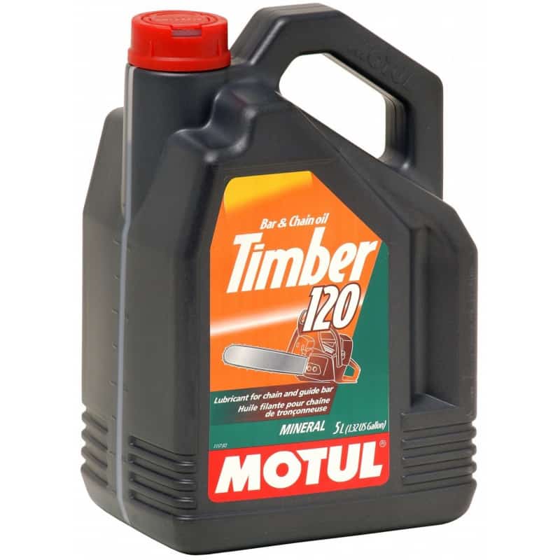 Huile de chaine de tronçonneuse 5L Timber 120 MOTUL pas cher Entretenir