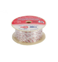 Corde de démarrage no.4-1/2) diam. 9/64'/3,5mm x 100'/30,5m rouleau 100' solide tresse rouge tracer nylon roperacer
