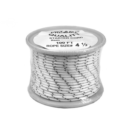 Rotary 11741 - Corde de démarrage (no.5-1/2) diam. rouleau de 11/64'/4,4mm x 100'/30,5m cordon économique de 100'
