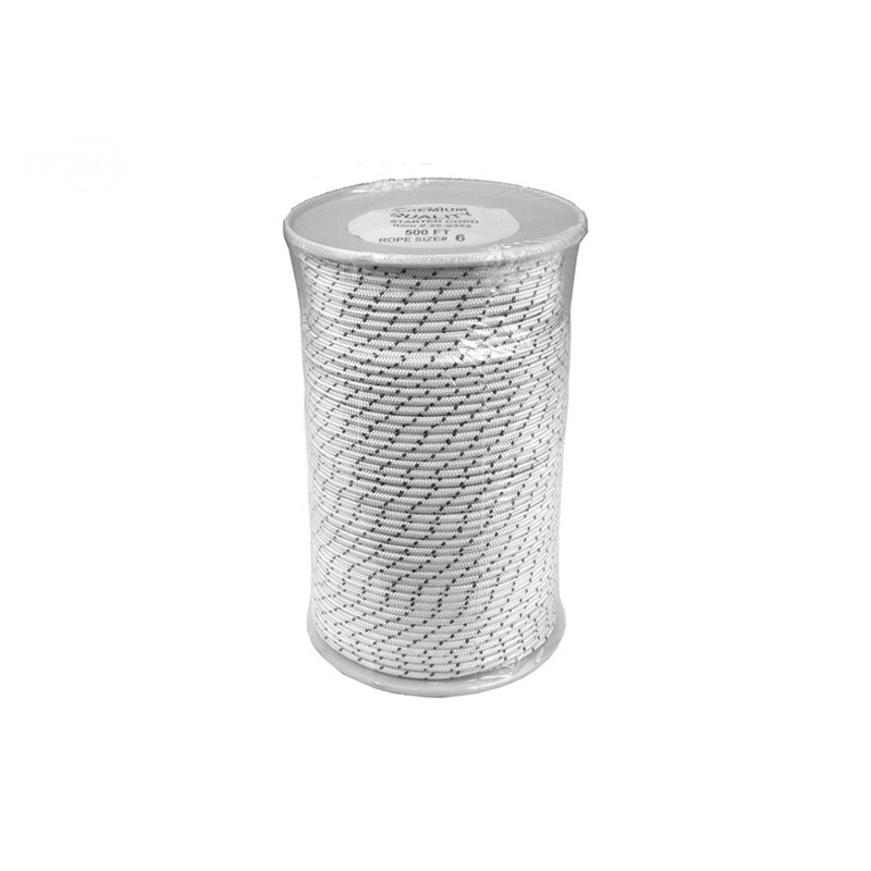 Corde de démarrage (no.5-1/2) diam. rouleau de 11/64'/4,4mm x 500'/152m cordon économique de 500' - fabriqué en