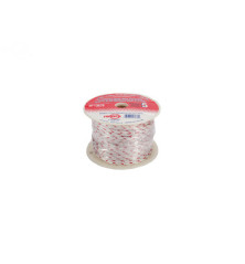 Corde de démarrage (no.5) diam. 5/32'/4,0mm x 100'/30,5m rouleau 100' tresse solide rouge traceur corde en nylon corde