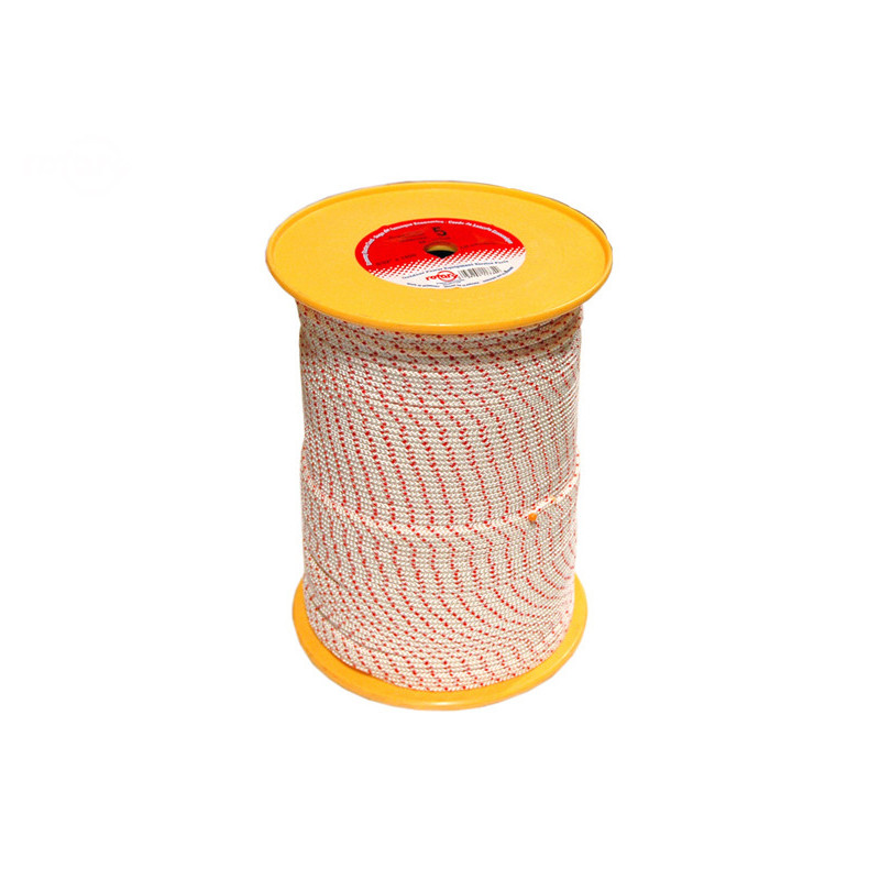 Corde de démarrage (no.5) diam. rouleau de 5/32'/4,0mm x 1500'/457mm cordon économique de 1500' - fabriqué en