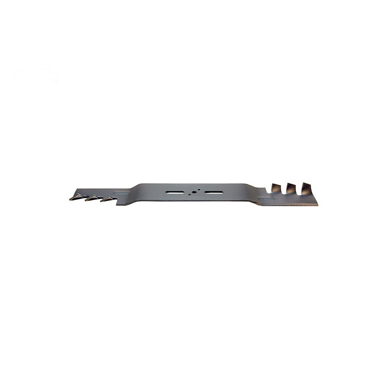 Rotary 16333 - Lama trinciatrice universale 22' x 3/8' - testa in rame sfalsata lunghezza 558,8mm / foro centrale 9,5mm