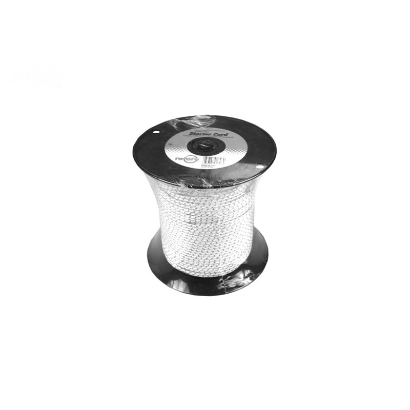 Corde de démarrage (no.4-1/2) diam. rouleau de 9/64'/3,5mm x 100'/30,5m cordon premium 100' - fabriqué aux