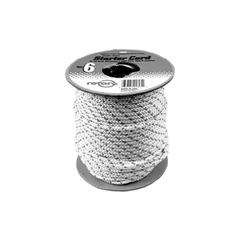 Rotary 1300 - Corde de démarrage (no.3-1/2) diam.7/64'/2,7mm x 200'/61m rouleau corde premium 200'