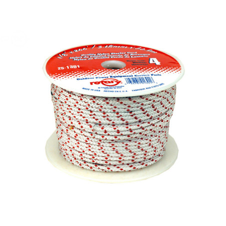 Corde de démarrage (no.4) diam. rouleau de 1/18'/3,0mm x 200'/61m cordon premium 200' - fabriqué aux