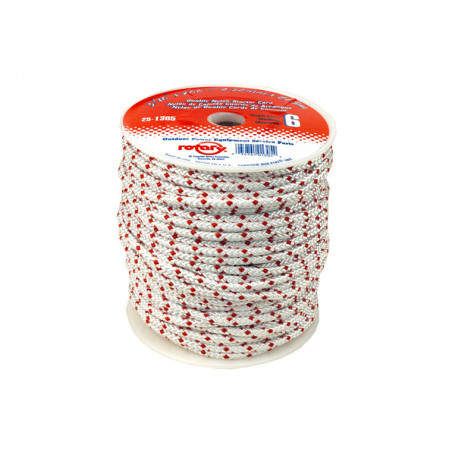 Corde de démarrage (no.6) diam. rouleau de 3/16'/4,8mm x 200'/61m cordon premium 200' - fabriqué aux