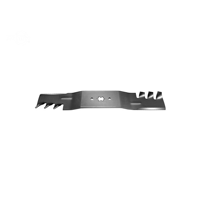 Rotary 12963 - Mtd blade 18-1/2' x 6 point star copperhead replaces mtd 742-0677, 942-0677